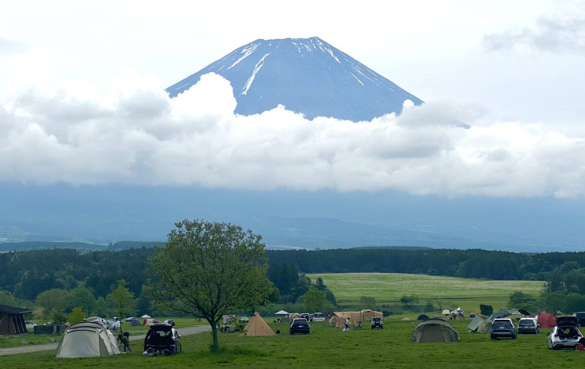 憧れのふもとっぱらキャンプ場
